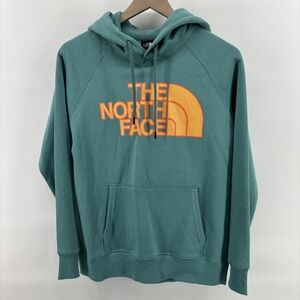 The North Face Half Dome Pullover Logo Hoodie Women's Medium Bristol Blue NWT‎
